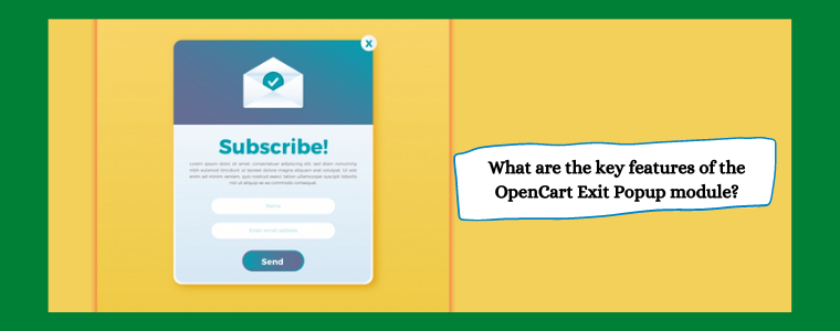 OpenCart Exit Popup module Knowband